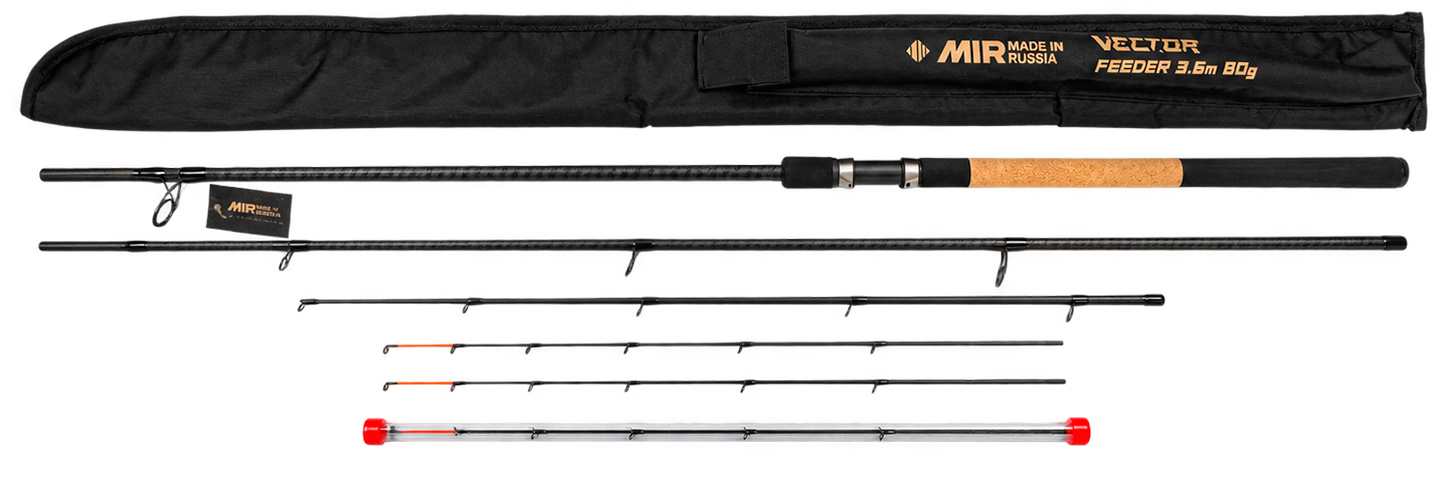 Удилище MIR Vector PRO Feeder 3.6 m 80 g
