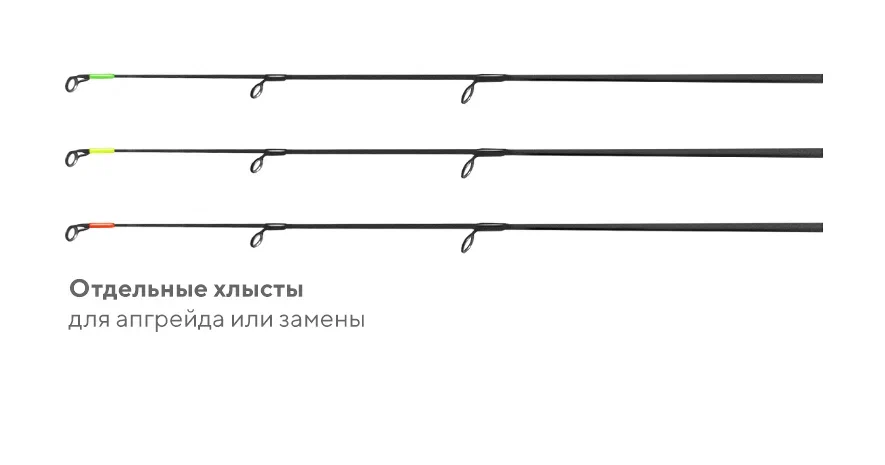 Хлыст запасной верхний ZUB Icer Compact ( на выбор)